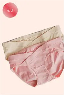 2 paari rasedatele mõeldud õmblusteta aluspükse, pehmed ja hingavad